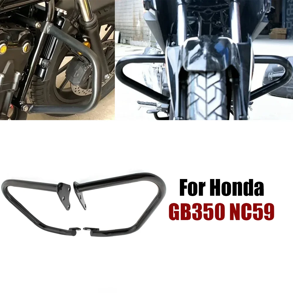 

Motorcycle Engine Guard Crash Bar Bumper Safety Protection For Honda GB350 CB350S 2021 GB350 GB350S CB350 NC59 GB CB 350 350S