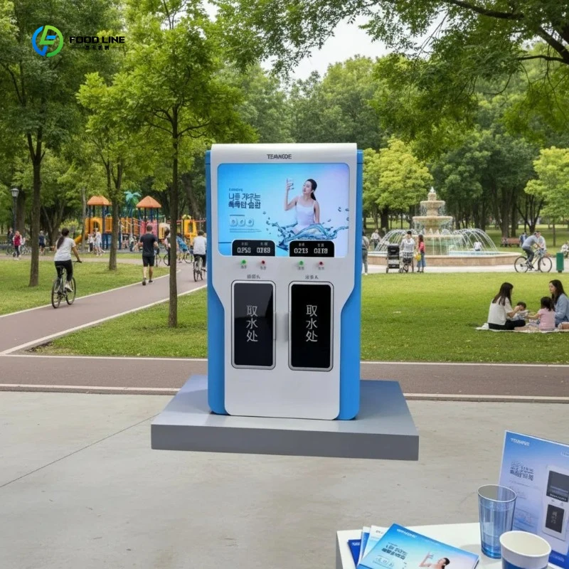 24-Hour Unmanned Water Vending Machine with Can Be Deployed in Various Scenarios FL Customized