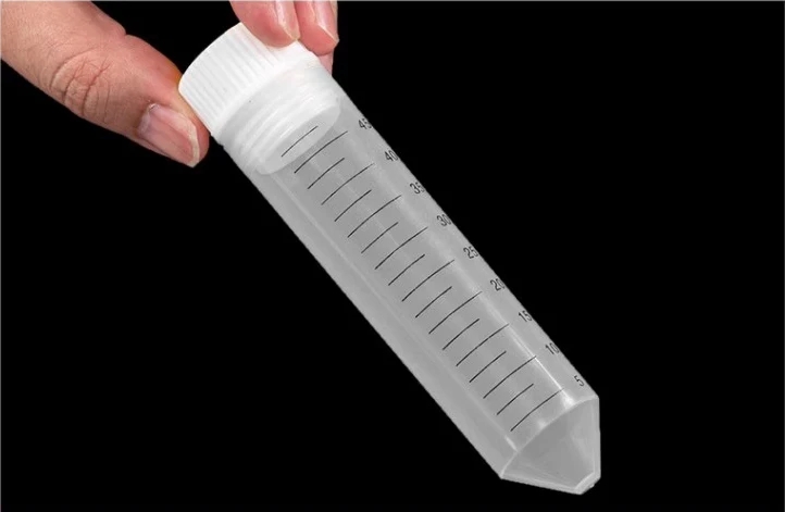 2000RPM Hochgeschwindigkeits-Zentrifugierröhrchen 10ml 15ml 30ml 50ml 85ml 100ml Polypropylen-Zentrifugieröhrchen, Reagenzgläser mit Schraubverschluss – Detail 2