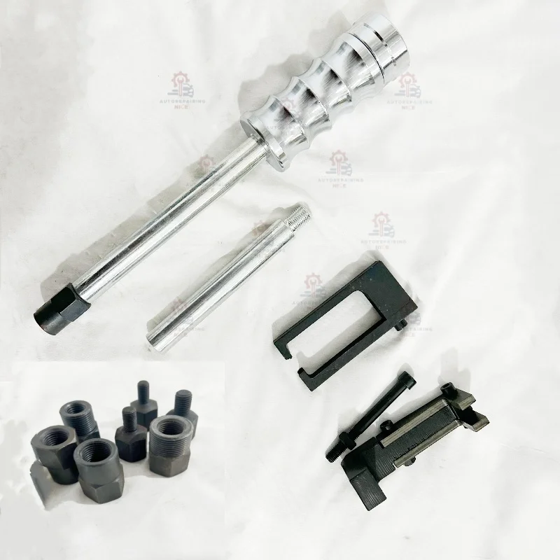 

Для Bosch 110 инструмент для ремонта демонтажа дизельного топлива Common Rail съемник инжектора с скользящим молотком 8 шт.