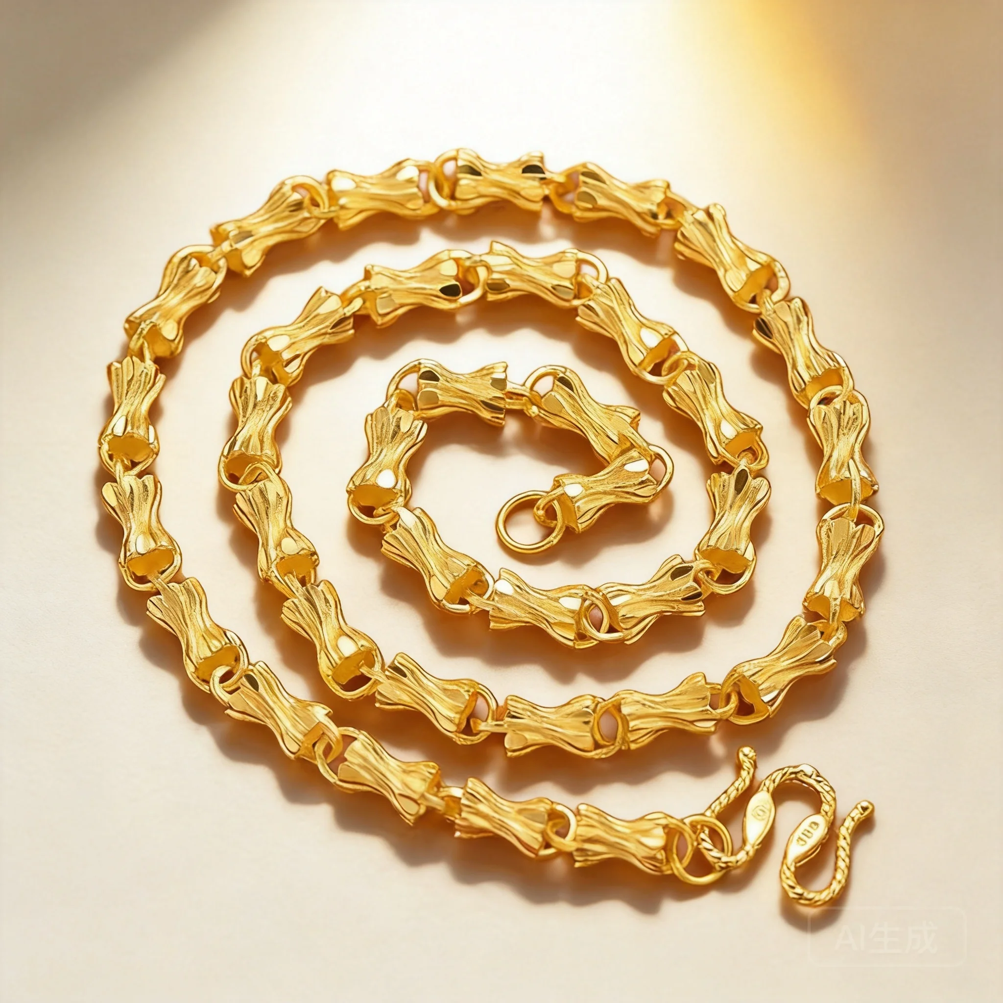 2026-new-men's-bamboo-shape-chain-necklace-gold-plated-copper-trendy-jewelry-for-daily-wear-party-gift-suitable-for-wholesale
