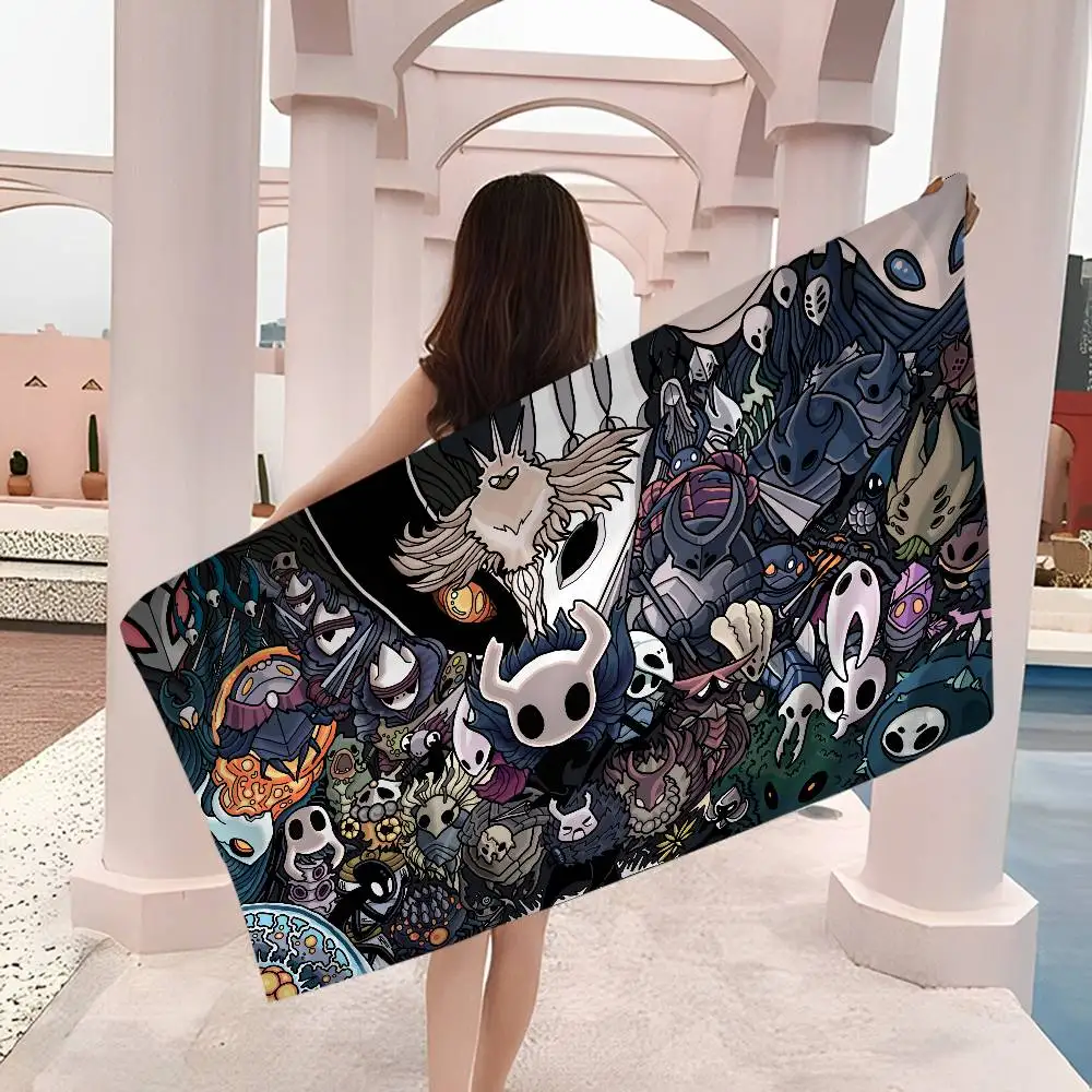 Video Game H-Hollows K-Knights Beach Towel Colorful Bath Towels for Girl Microfiber Quick Dry Custom Sand Free Yoga Spa Gym Pool