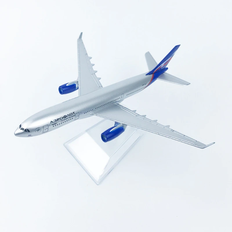 16 ซม./20 ซม.รุ่นรัสเซีย Air Aeroflot สายการบิน A330 Diecast Alloy เครื่องบินแอร์เวย์เครื่องบิน Landing Gear Collection จอแสดงผล
