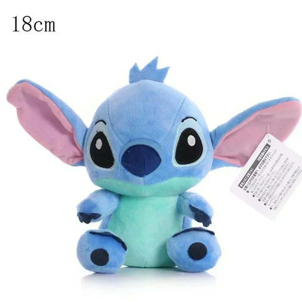2025 Ogromne Pluszaki Lilo i Stitch dla Par, Kreskówkowe Maskotki, Anime, Zabawki, Zawieszki, Poduszki, Prezent Urodzinowy dla Dzieci