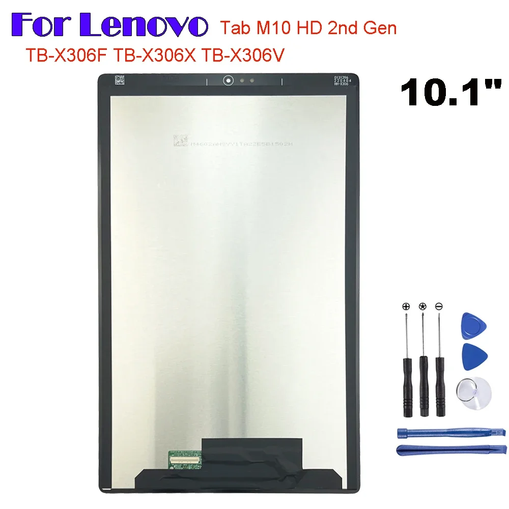 

AAA+ LCD Display For Lenovo Tab M10 HD 2nd GenTB-X306 TB-X306F TB-X306X 10.1'' LCD +Touch Screen Digitizer Glass Assembly