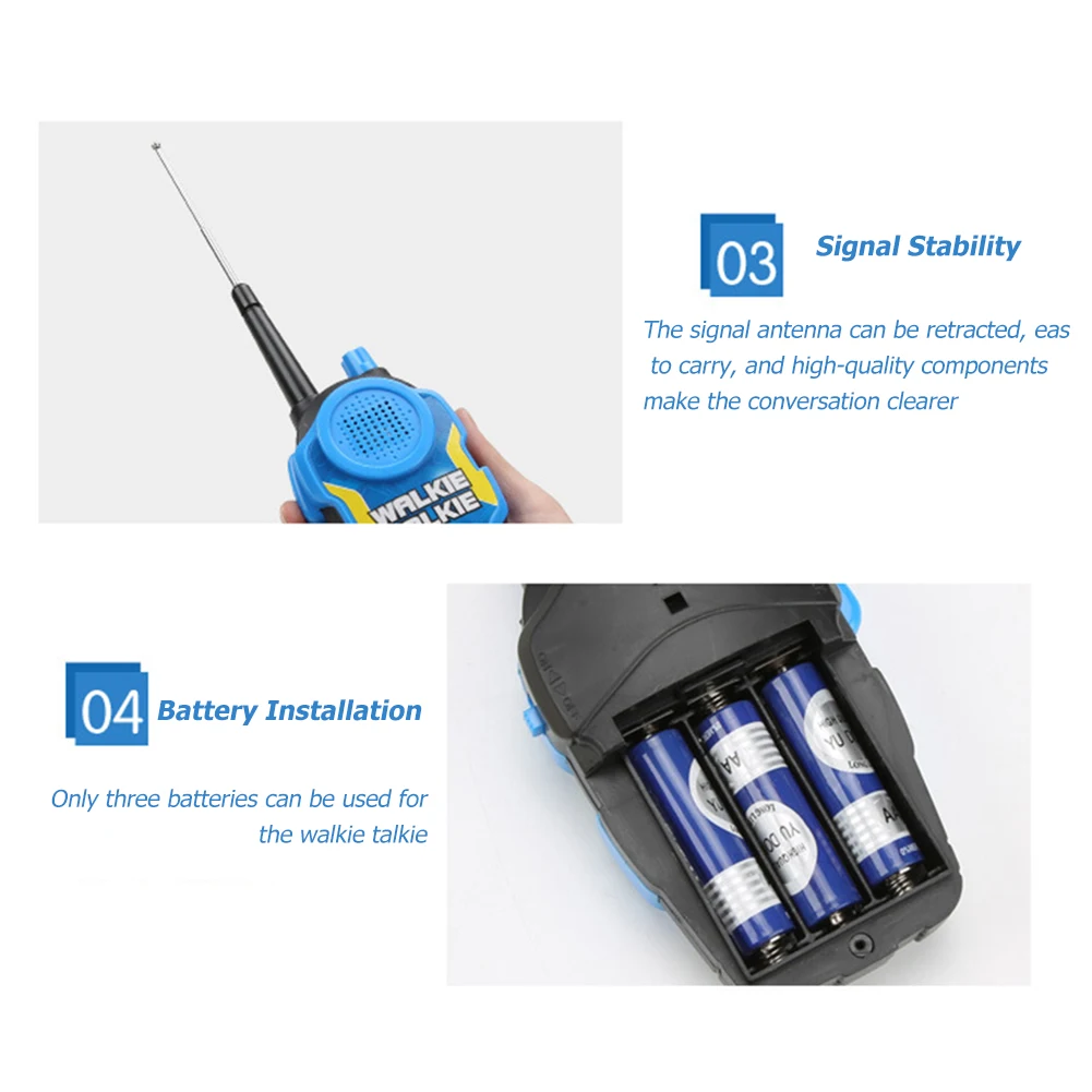 วิทยุระยะไกลโทรง่ายวิทยุสื่อสารของเล่นเด็กวิทยุระยะไกลโทรง่ายวิทยุกลางแจ้ง