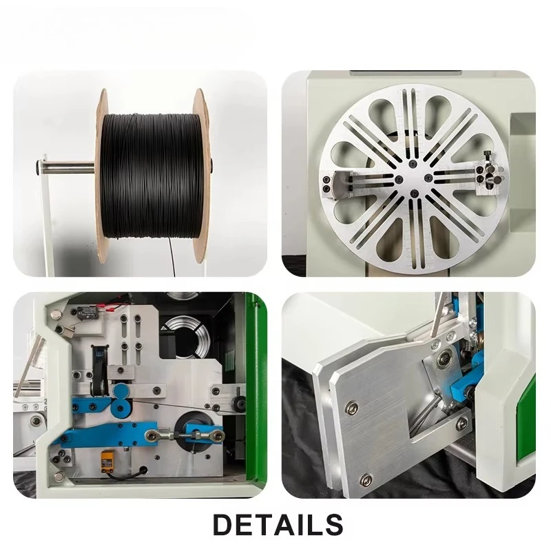 EW-20A Wire Winding Machine for Twist Tie Coiling Cabling Annealing Packing