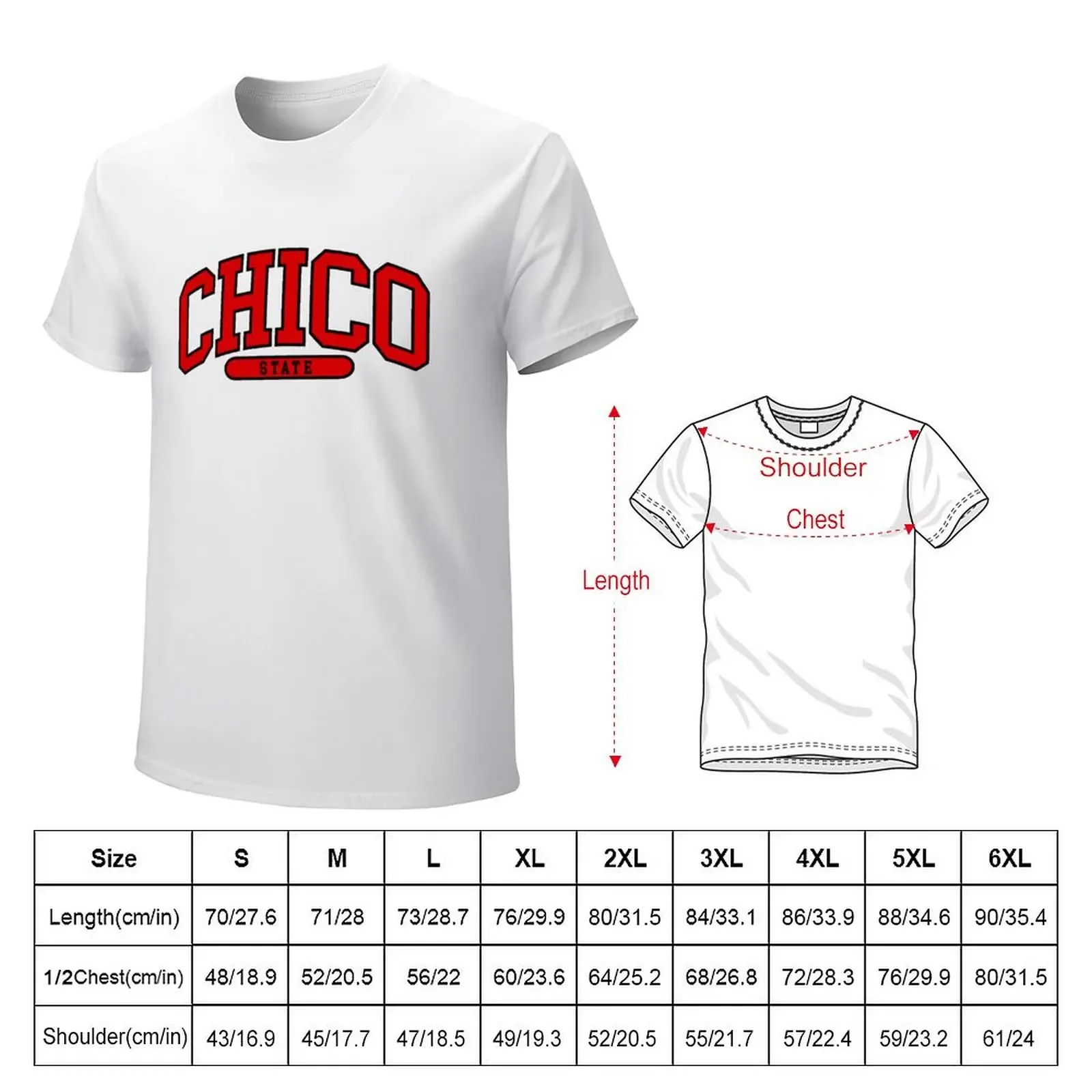 chico state - college font curved T-shirt animal prinfor boys blacks Men's t-shirts