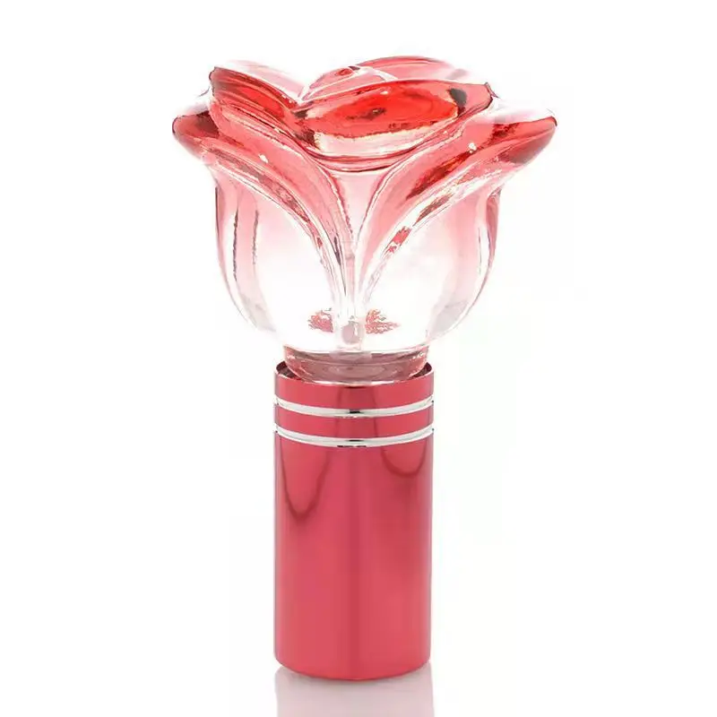 Explosion-proof small alcohol lamp hand-made mini explosion-proof burn-resistant diy silk flower satin burning edge