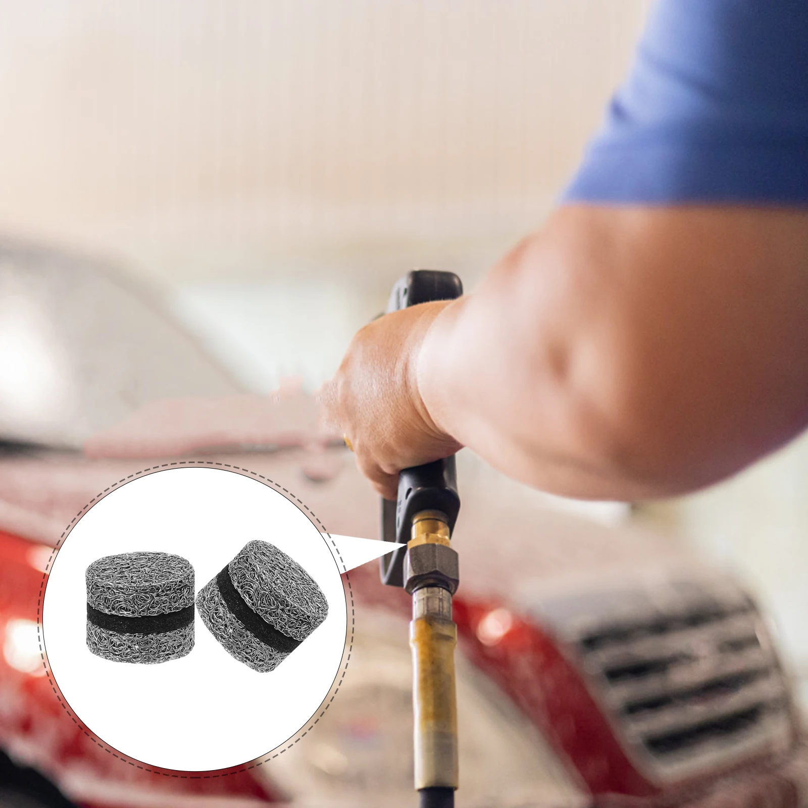 

2 Foam Generators High Quality Mesh Filters for Pressure Washer Nozzle Hot Water Car Wash Accessories Enhanced Performance