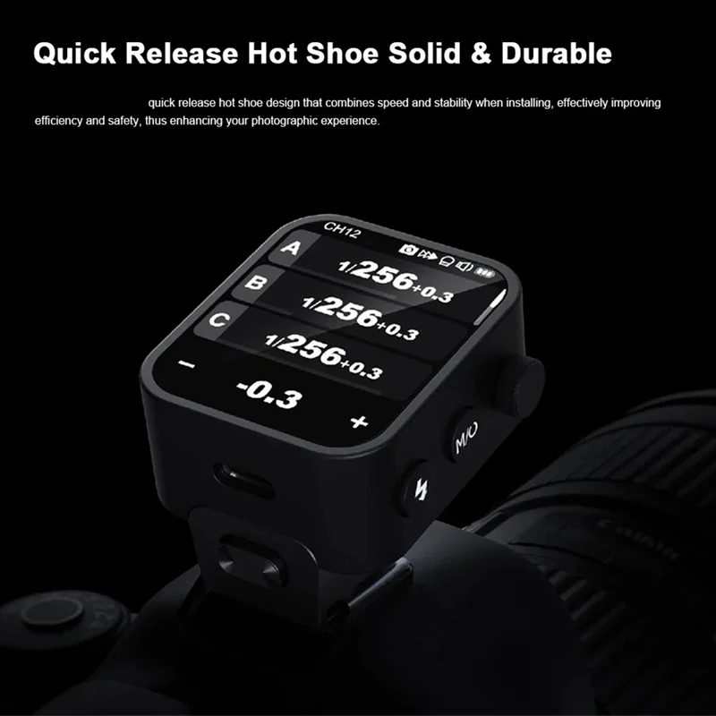 As melhores ofertas para godox x3 flash gatilho flashes sem fio gatilho ttl 2.4ghz transmissor de tela toque oled