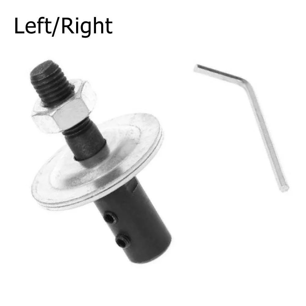 8mm Left / Right Spindle Adapter For Polishing Machine Accessories Shaft Bench Grinder Grinding Wheel Connecting Rod