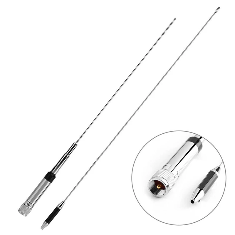 

Ham Antenna Radio Metal M-Type Vertical NL-770R Accessories High Replacement Gain 144/430MHz Dual-Band VHF/UHF