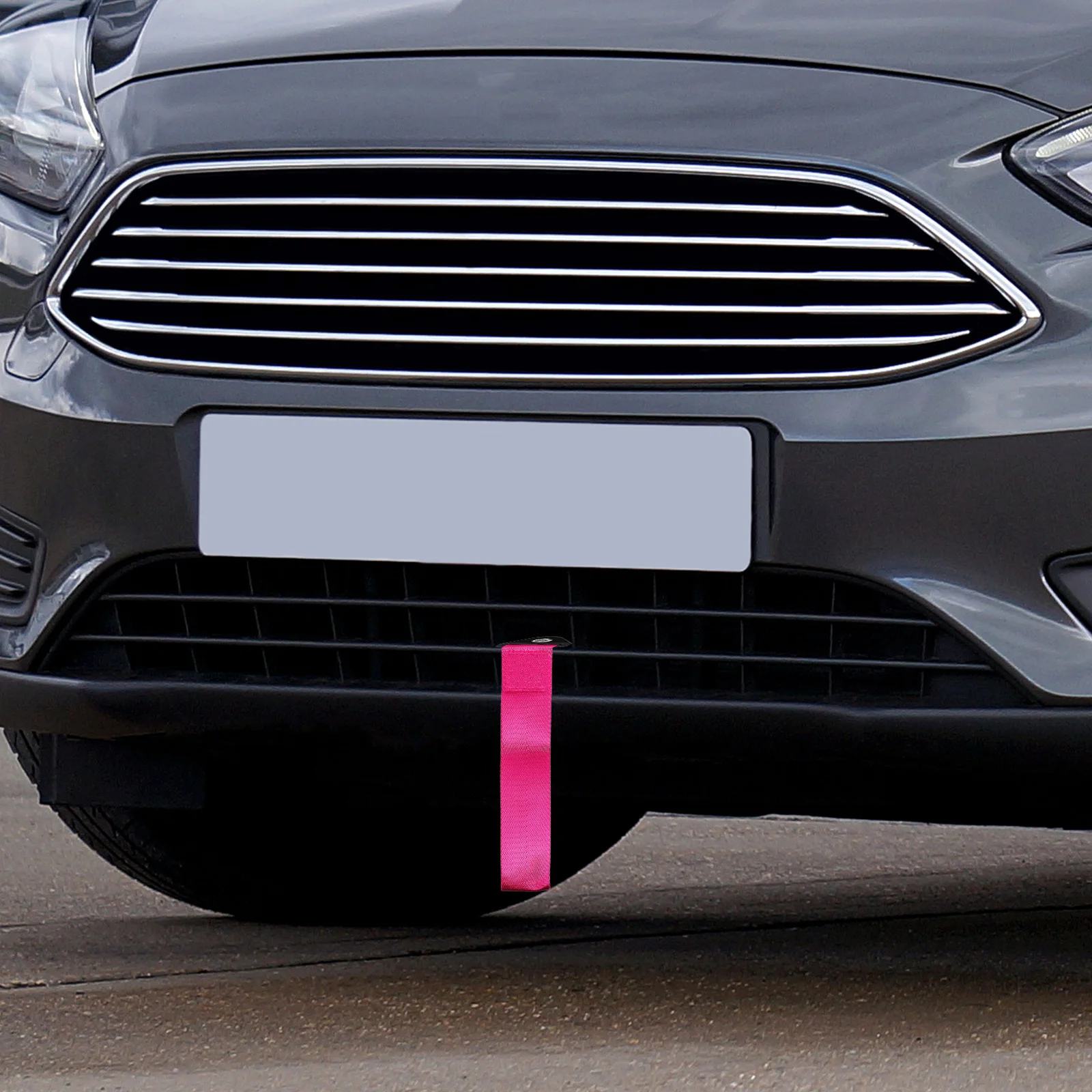 

Lightweight Car Tow Strap Decorative Auto Towing Rope Bumper Exterior Accessories Durable Easy Install Strong Load for Most