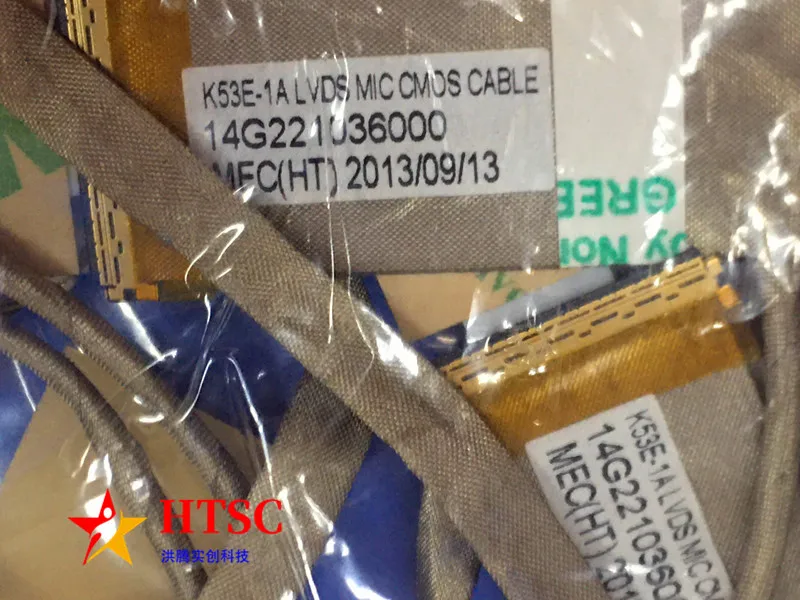 14G221036000 Flex สายหน้าจอ LCD Lvds Flex สำหรับ Asus X53S X53SD 100% TESED OK