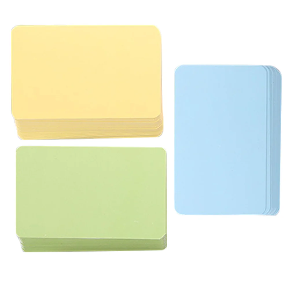 

300Pcs Blank Note Cards Paper Flashcards for Language Learning Vocabulary Writing and Message Notes Blank Business Cards