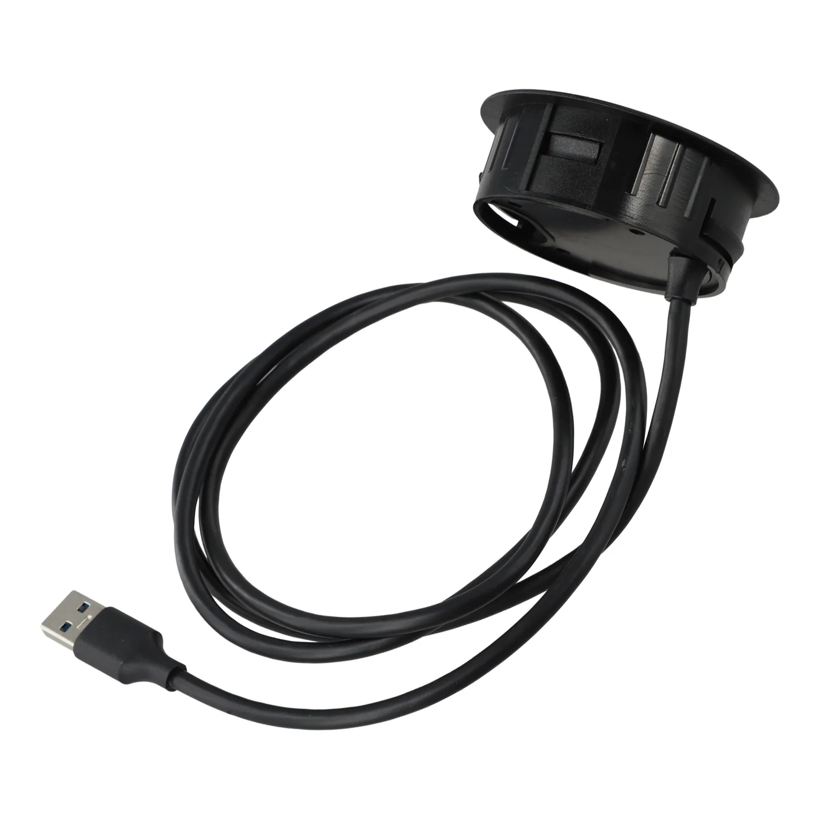 

Desk Grommet USB 3 0 Hub with Audio Interface 5Gbps Data Transfer for Multiple Devices Perfect for PC and Laptops