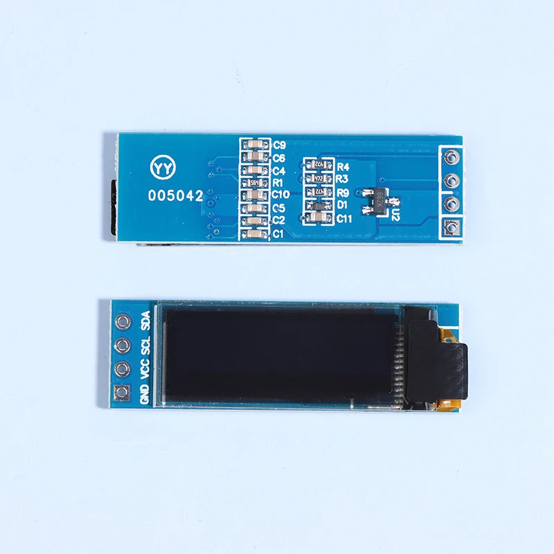 0.91 inch OLED Module White/Blue OLED 128X32 OLED LCD LED Display Module 0.91" IIC Communicate For Arduino ROHS Certification