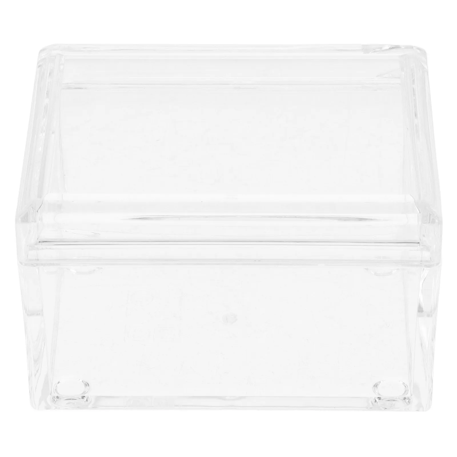 

Tea Bag Organizer Storage Box Acrylic Arc Design Compact Sugar Packet Holder Office Coffee Station Candy Container Tea Bag