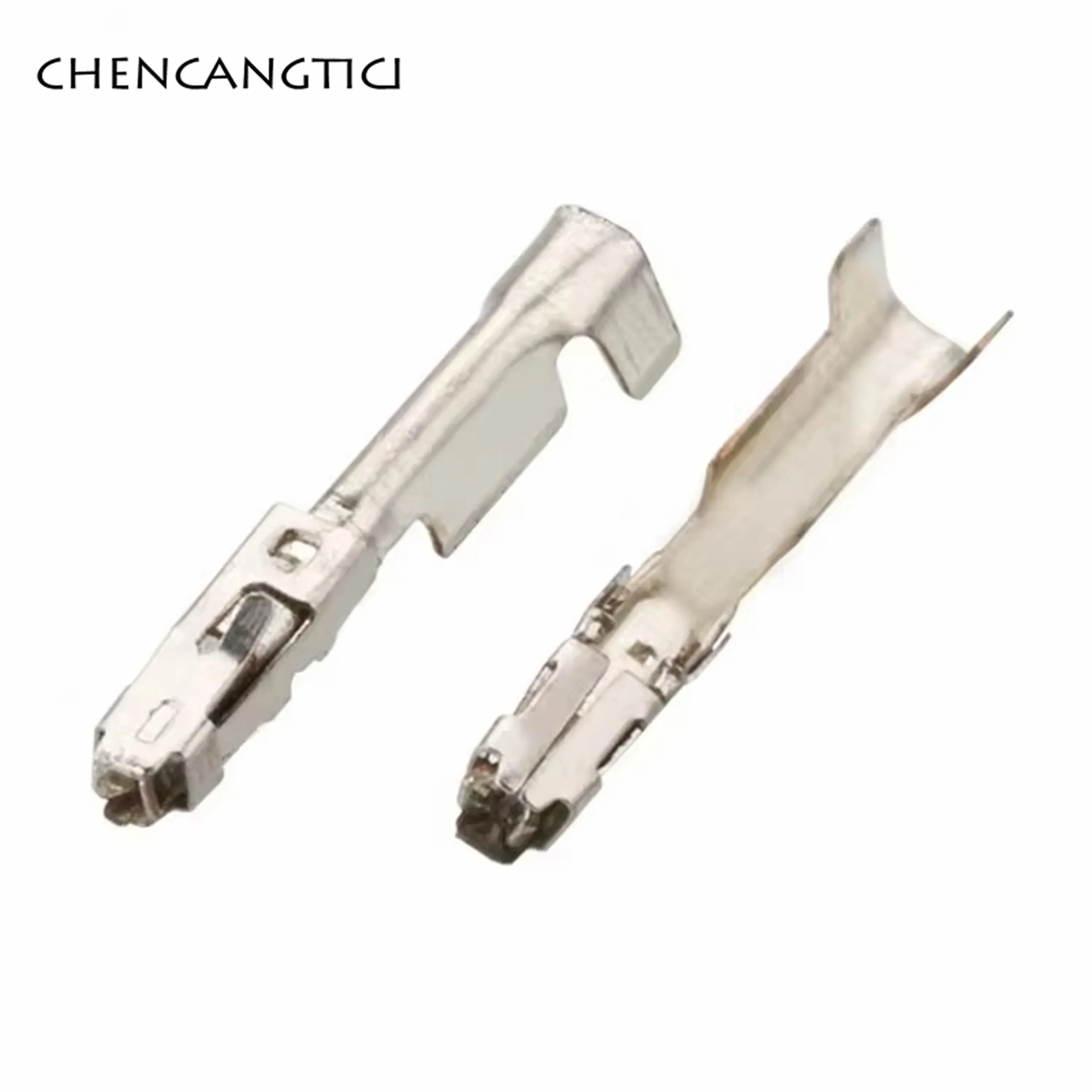 

20 Pcs H62 Brass Tinned Automotive Wire Crimp Terminal Connector 0.6 mm Female Splice Pin DJ623-0.6×0.6A G1