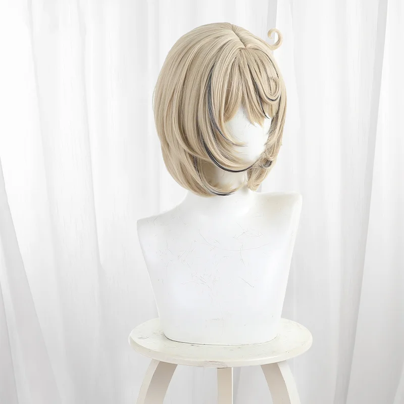 Game Yidhari Cosplay Wig Yidhari Murphy Light Golden Short Cosplay Hair For Comicon Party Adult Women Men