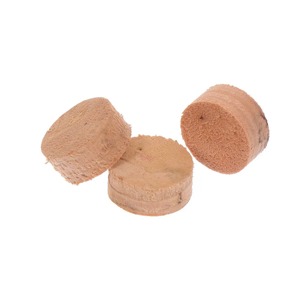 4pcs Trombone Key Pads Natural Cork Replacement Brass Instrument Wooden Trombone Replacement Pads Cushions Kit Accessory