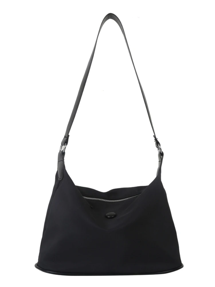 Bolso Popular francés sle de un solo hombro para mujer, novedad de 2024, tela Oxford de nailon, bolsa Simple Popular para ir al trabajo Ins