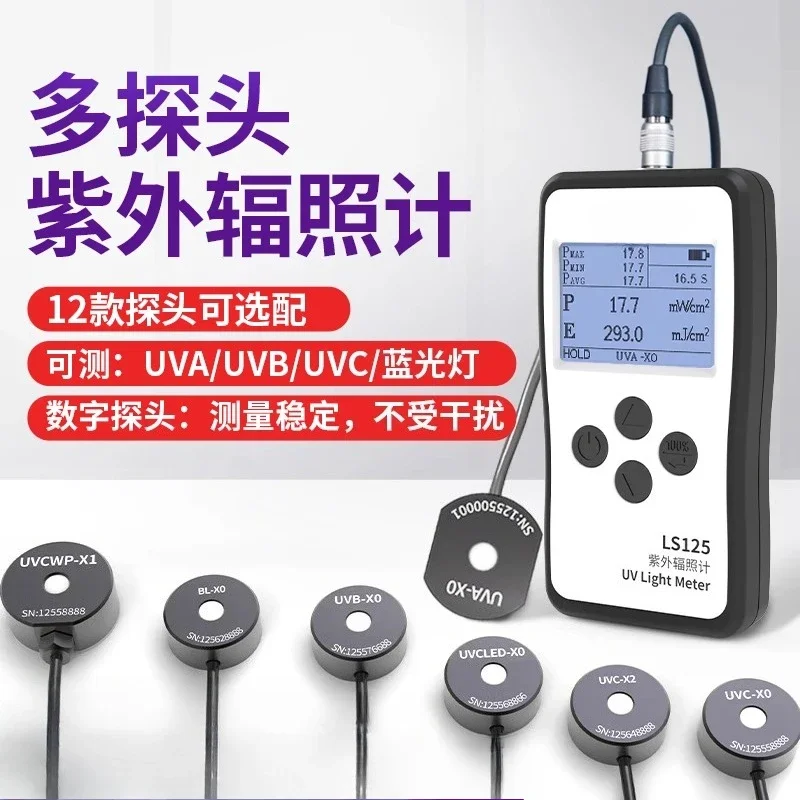 UV Tester UV Light Power Intensity Detection Multi-channel