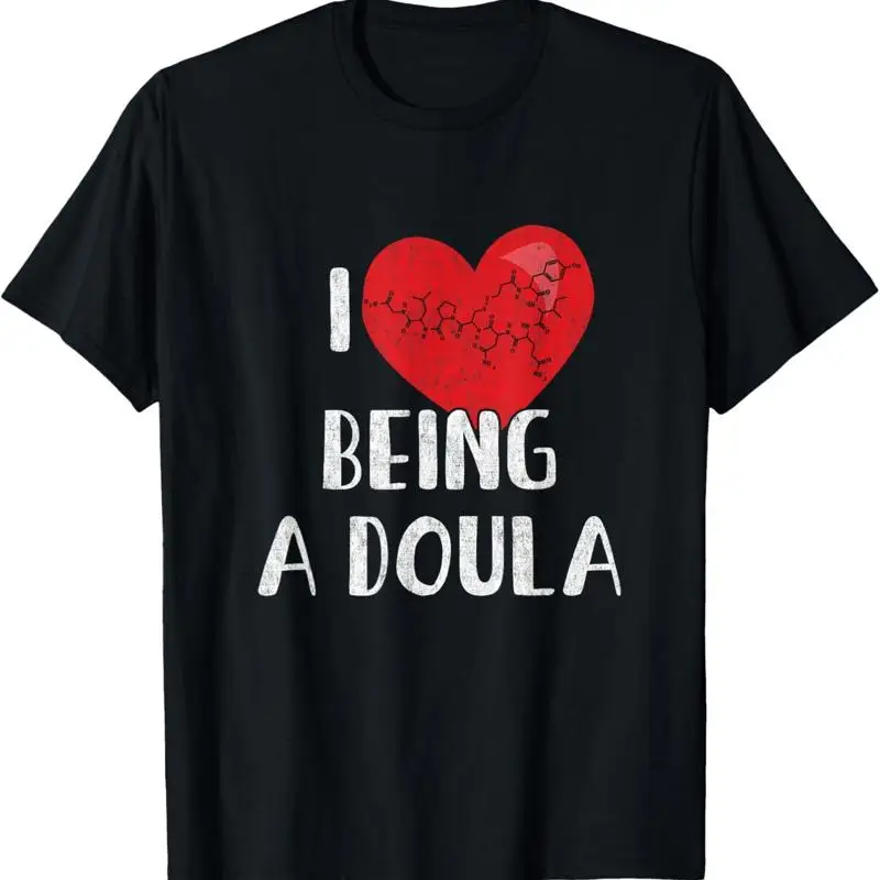 

Футболка с забавной кислородной шуткой I Heart Being A Doula