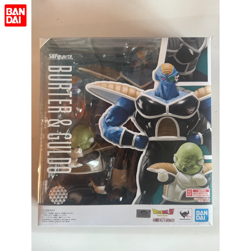 

Набор Bandai S.H.Figuarts Dragon Ball Burter & Guldo - Подвижная фигурка, игрушечная статуэтка, подарок, коллекционный предмет, в наличии