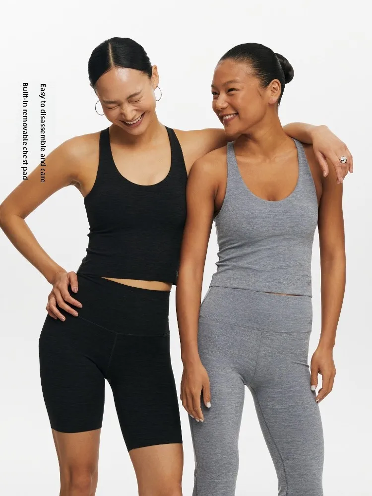 

Женская майка Oneup Yoga Fitn, впитывающая пот, летняя дышащая майка из лайкры, серия Flower, спортивный бюстгальтер, топ