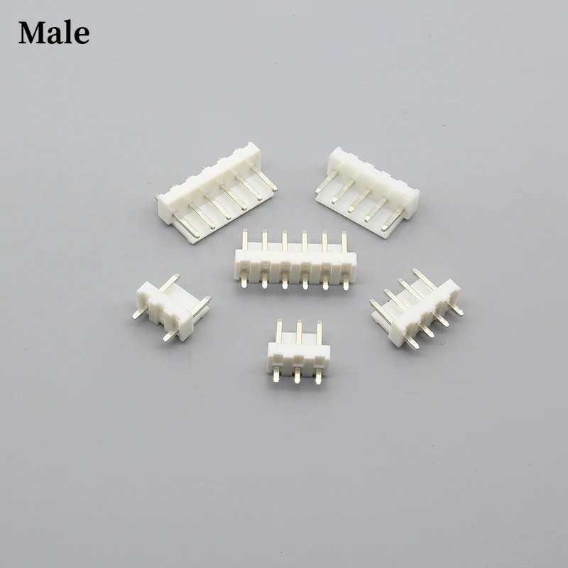 10Pcs Vh 3.96 Plug 3.96mm Vh3.96 Jst Molex Male Female Housing Header Electric Cable Electrical Wire Connector High Curved