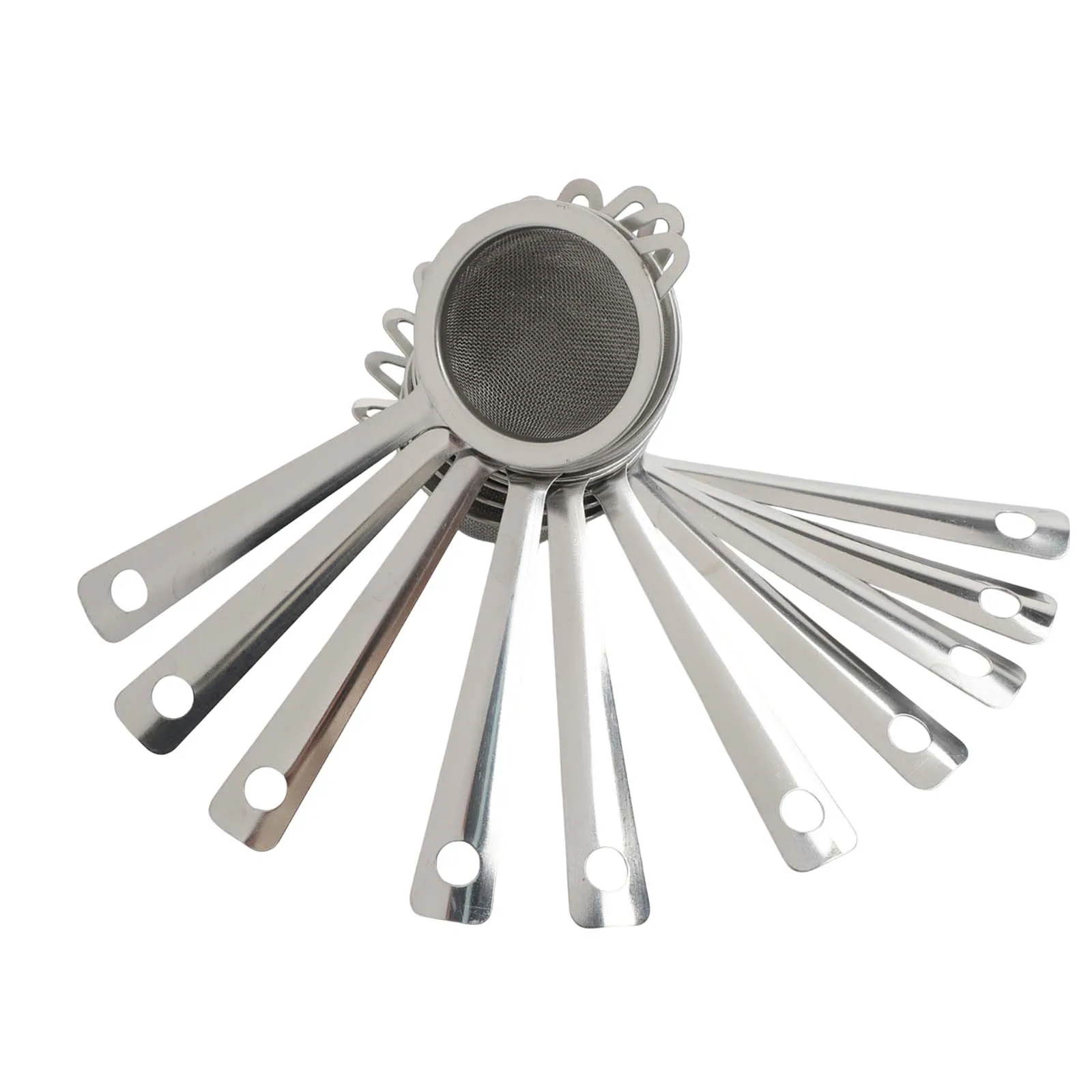 30 Mesh Oil Filter Sieve Stainless Steel Fine Mesh Strainer As Shown In The Figure Oil Filter Spoon 10 Piece Set