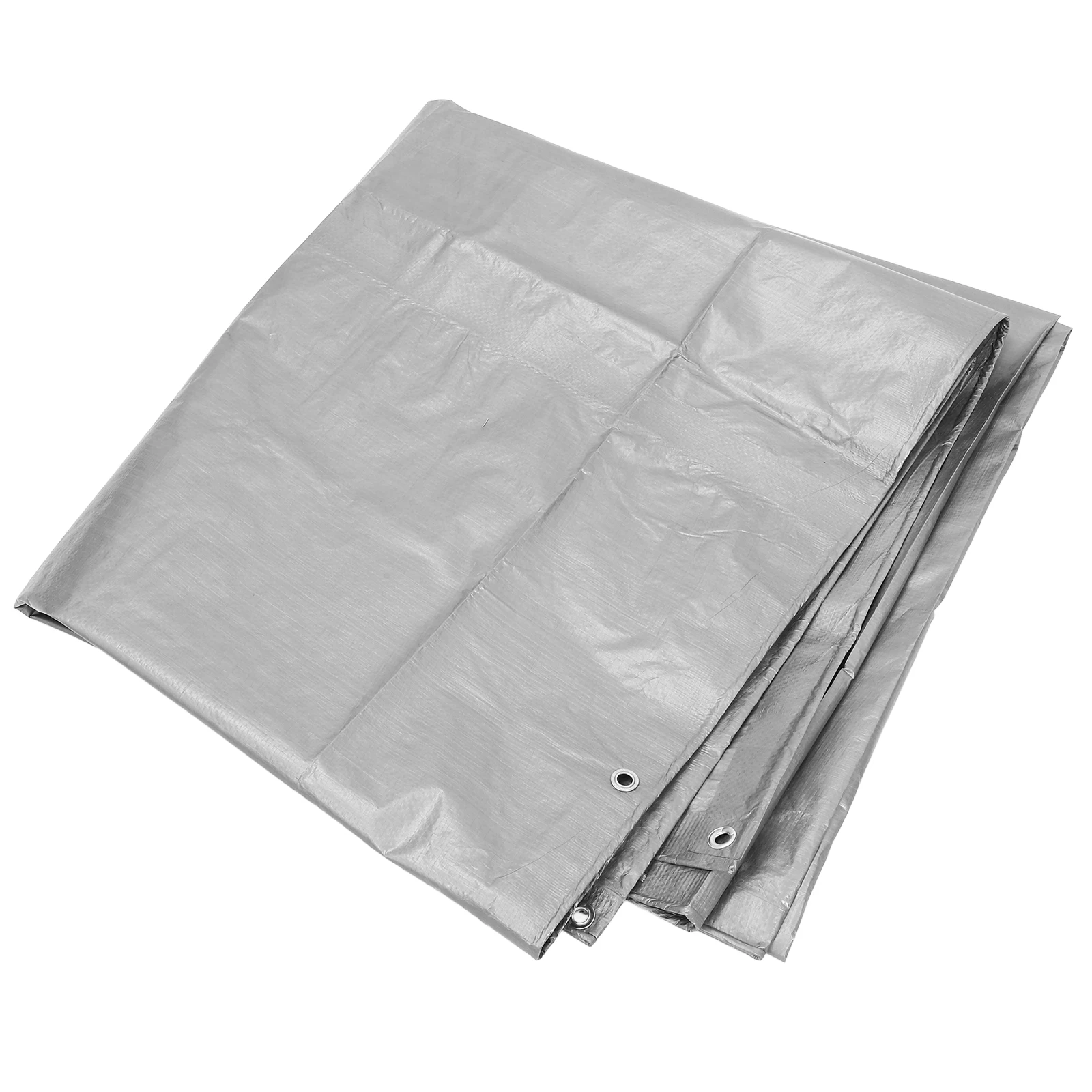 

Heavy Duty Waterproof Sunshade Cloth 3m 3m Silver Tarps for Camping Equipment Protection Water Resistant Shade Cloth Balcony