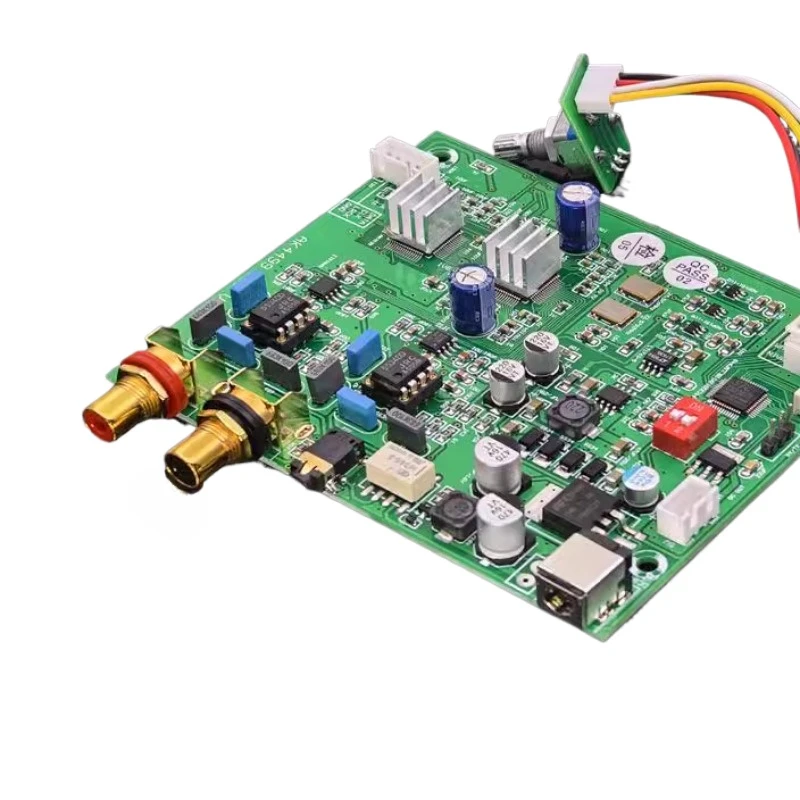 AK4191+AK4499 I2S Input RCA/3.5mm output Asynchronous Decoding Board DSD512 PCM384 For DAC CD