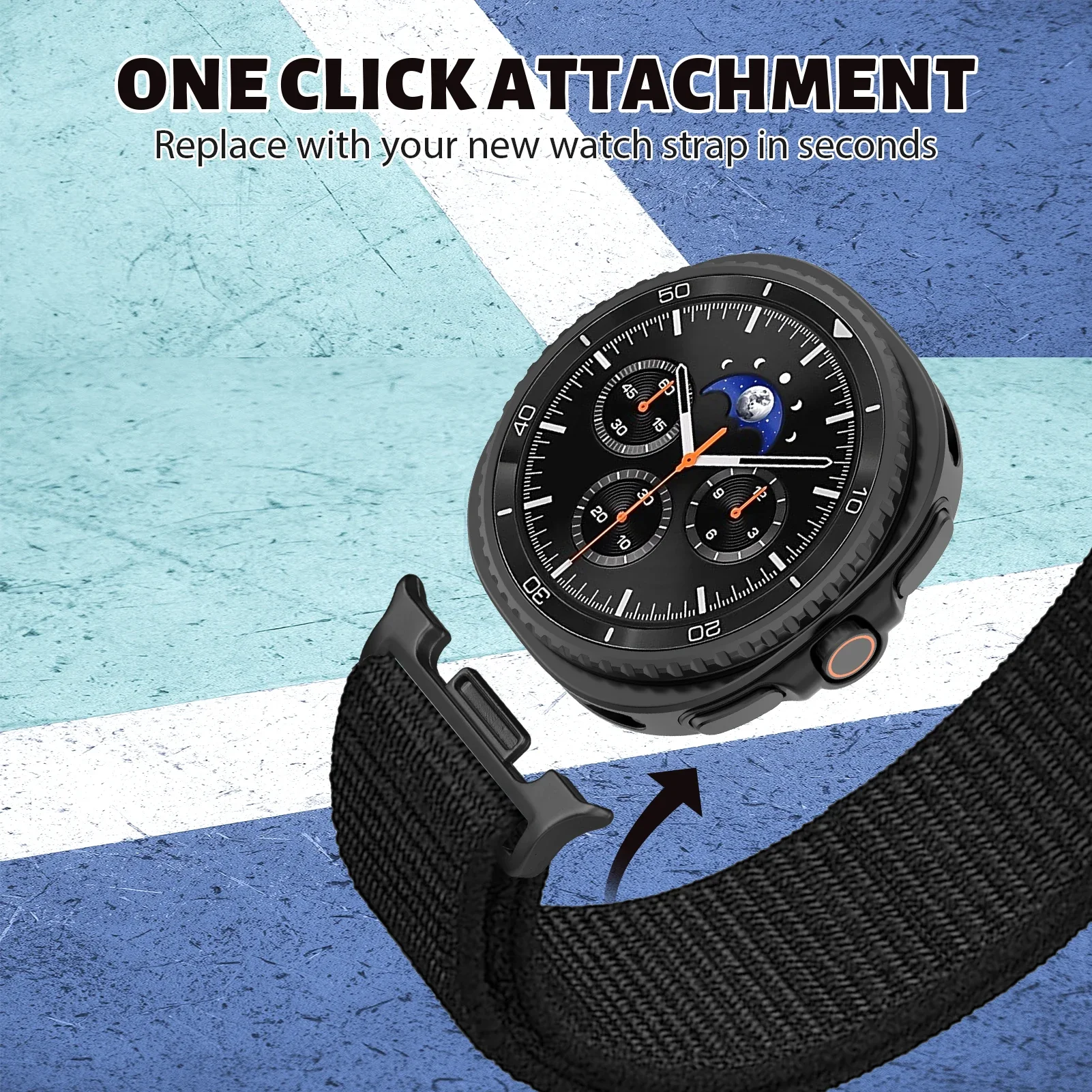 Official Sport Nylon Loop Stra - Smart Home Samsung review and price