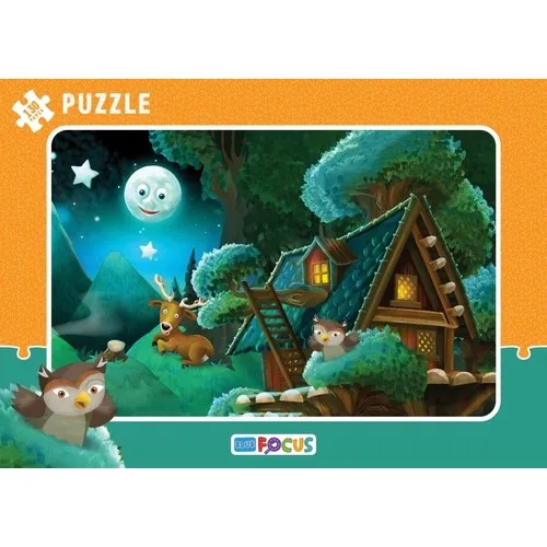 Blue Focus 130 Piece Full Moon Big size Puzzle (45x32 cm)