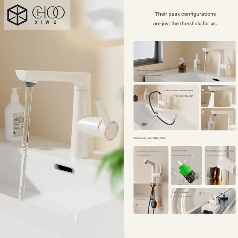 

Pull Out Lift Kitchen Faucet 360° Rotatable Bathroom Basin Faucet Stainless Steel Kitchen Sink Faucet with Pull Out Sprayer