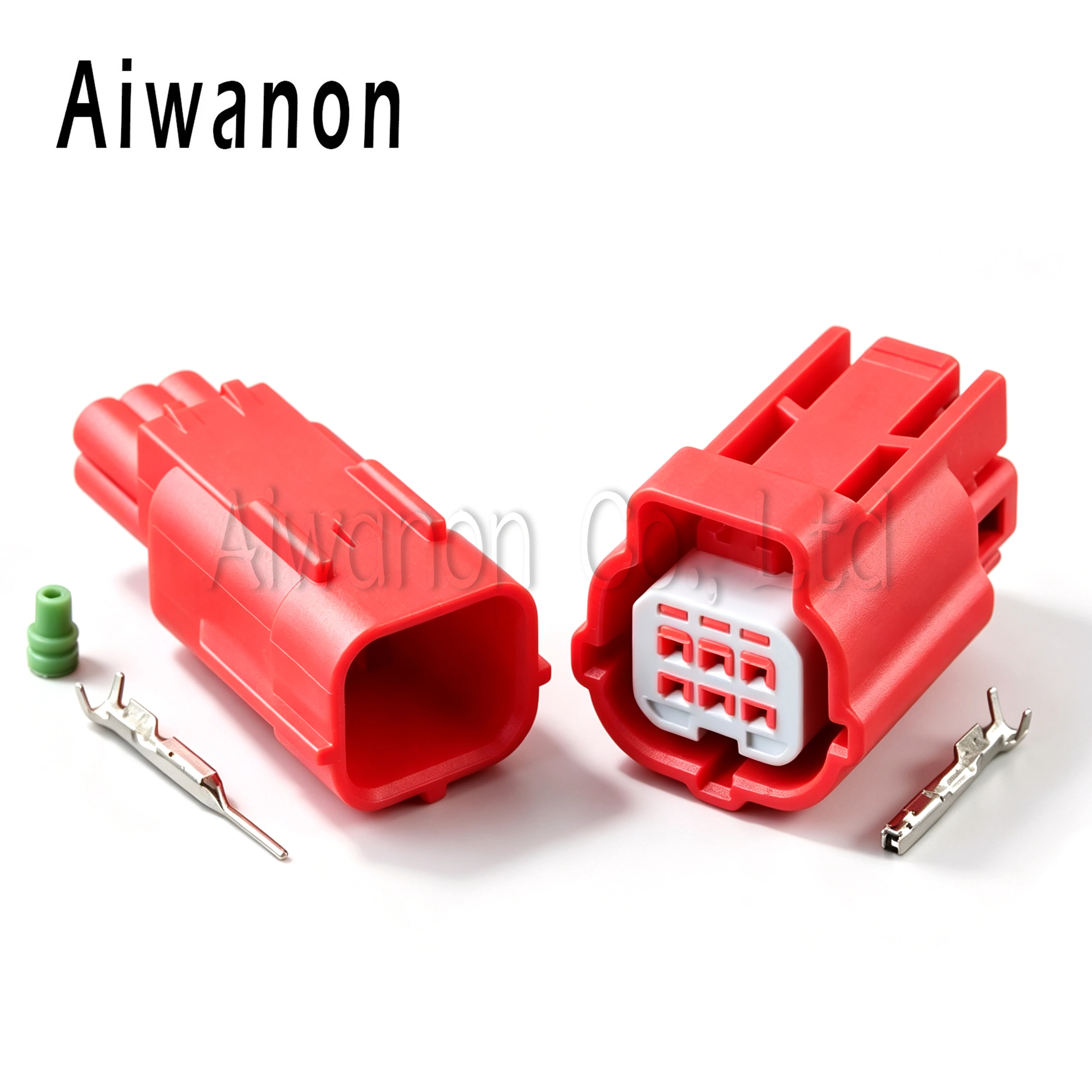 1 Set 6 Pin Motorcycle OBD Diagnosis Electrical Connector Female Wire Harness Plug MWTRB-06-1A-R For MWTPB-06-1A-R