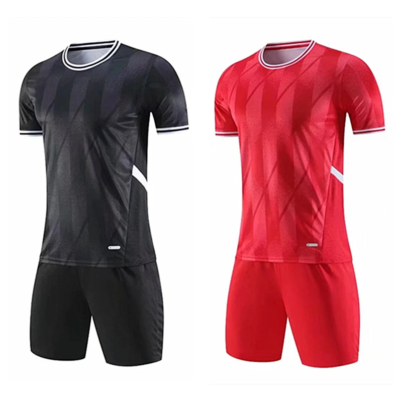 Soccer Uniform for Men Kids Sports Clothes breathable Football Jersey Sets Training Sportswear