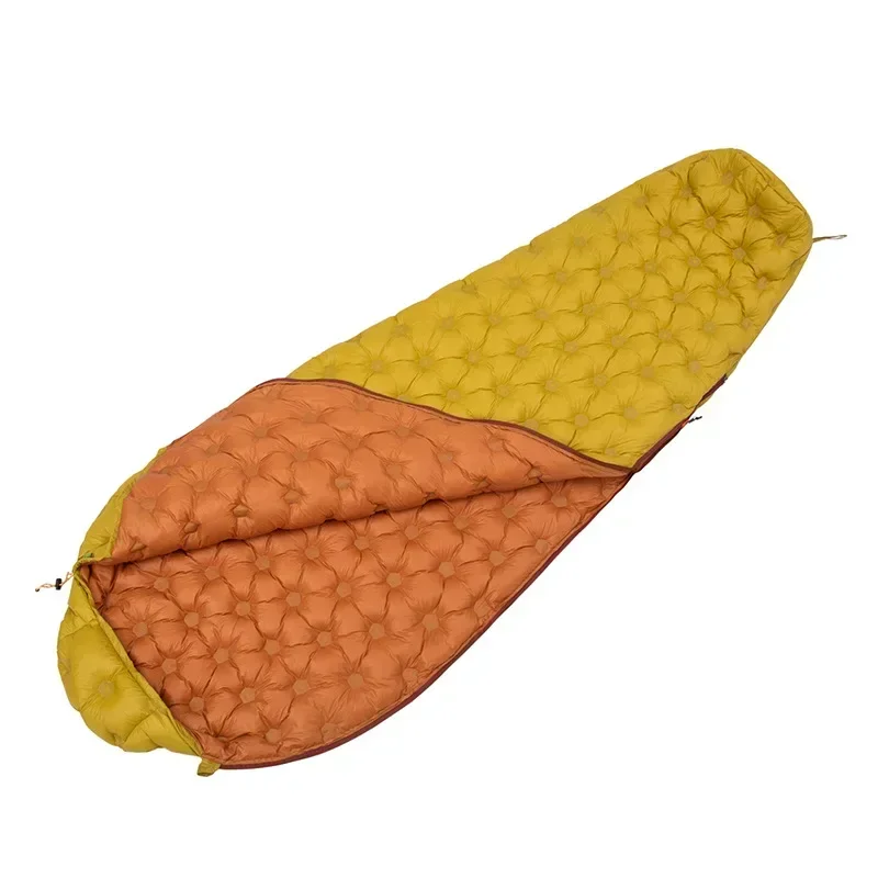 JUNGEL KING Lenteslaapzak Ultralight Outdoor Camping Mummie Stijl Eendendons Slaapzak Trekking Reizen Campingbenodigdheden