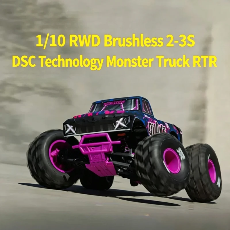 ARRMA 1/10 Remote Control Off-Road Car RTR 2.4GHz Professional High-Speed Rear-Wheel Drive Brushless Electric Climbing Car Toy