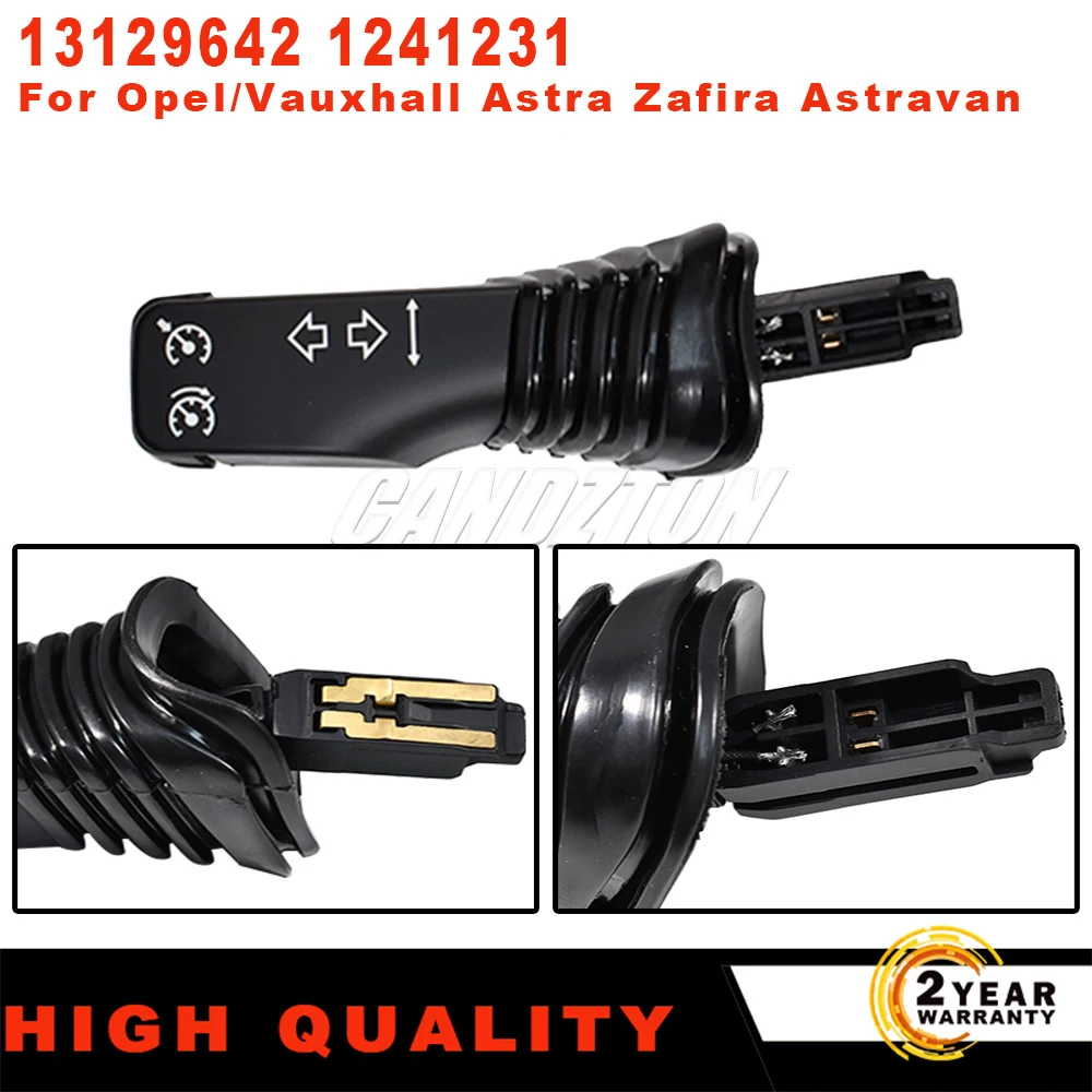 24445282 For Opel/Vauxhall Astra H Zafira B Astravan New Steering Column Switch Cruise Control Handle 13129642  car accessories