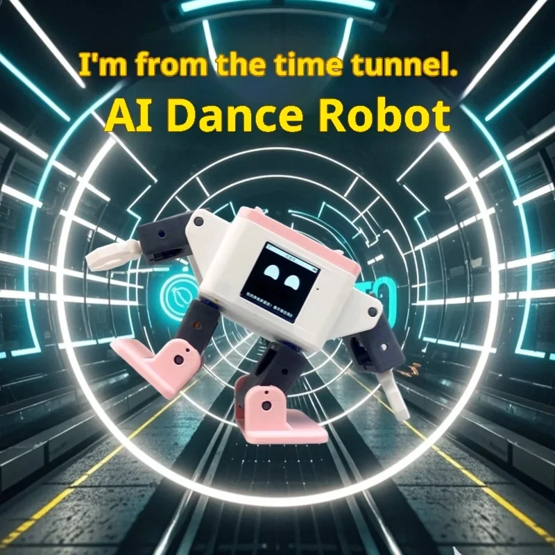 New AI OTTO Robot ESP32-S3 Intelligent Interactive Chatting And Dancing Robot Voiceprint Recognition Companion Children