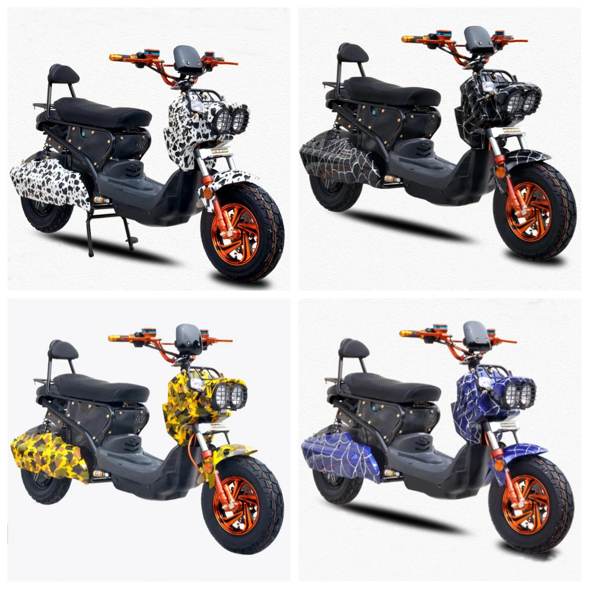 

STLF Roywell Factory 72V 20A Lithium Battery EEC Electric Moped Scooter 1500W Electric Motorcycle Adult