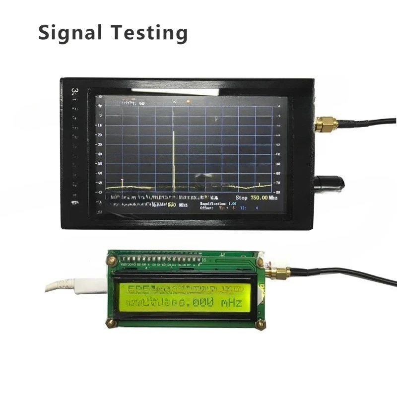 Suitable for 2024 Handheld Portable Spectrum Analysis 35M-4400MHz Test Laboratory RF High Frequency EMC Rectification