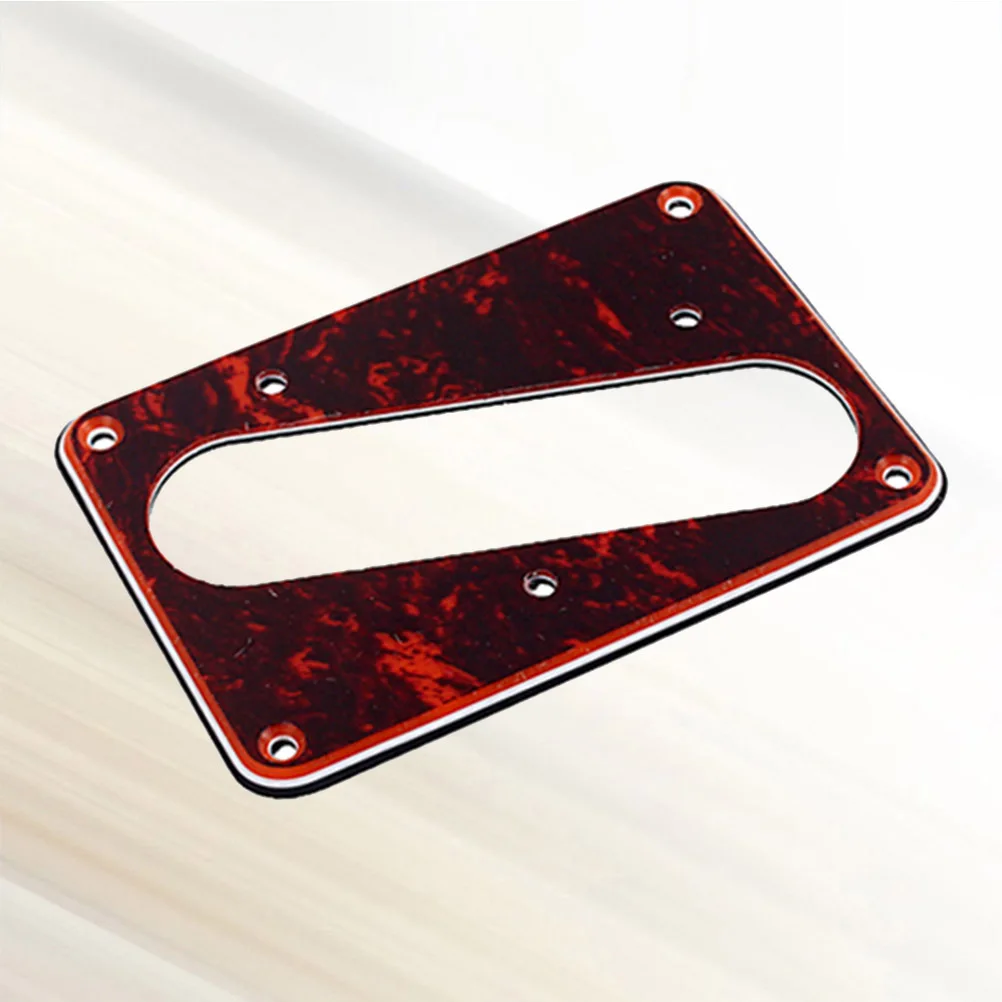 

Guitar Pickup Cover Dark Red Flat Base Humbucker Frame Mounting Ring For Bridge Pickup Ring Replacement Instrument Part