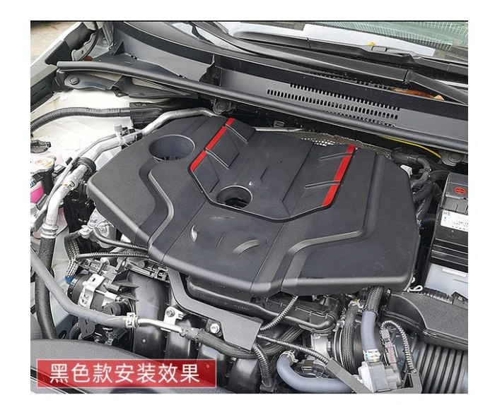 Car Flame retardant Engine Cover Bonnet Hood Fit For Toyota Corolla Cross 2020-2022 2.0L Engine Bonnets Engine Protective Covera