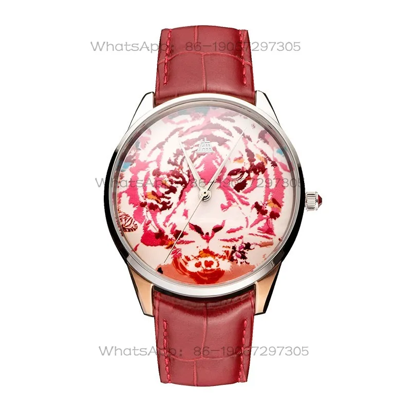 Time Island Watch 1 Store Shanghai Silhouette Series Wonderland Tiger Automatic Mechanical Watch