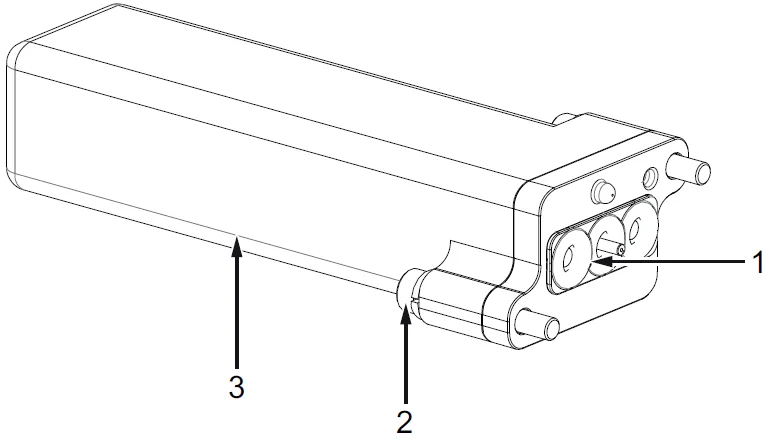 Original 613636 VMS Valve for 1580 1880 Small Character Inkjet Printer